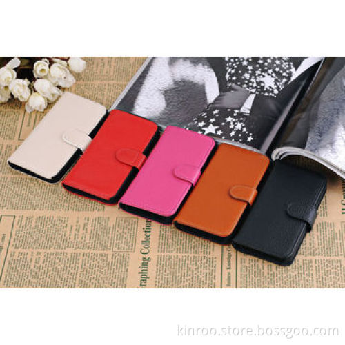 Real leather card holder case for iPhone 5